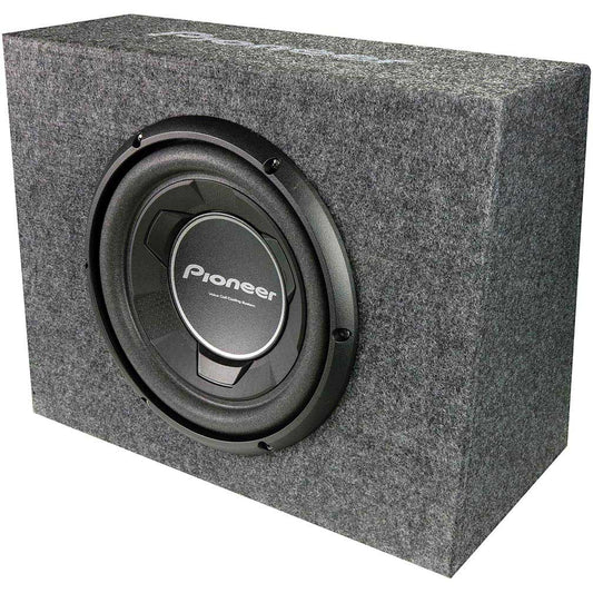 Pioneer TSWX126B 12" Single Passive Loaded Compact Sub Enclosure 1300W 4ohm SVC