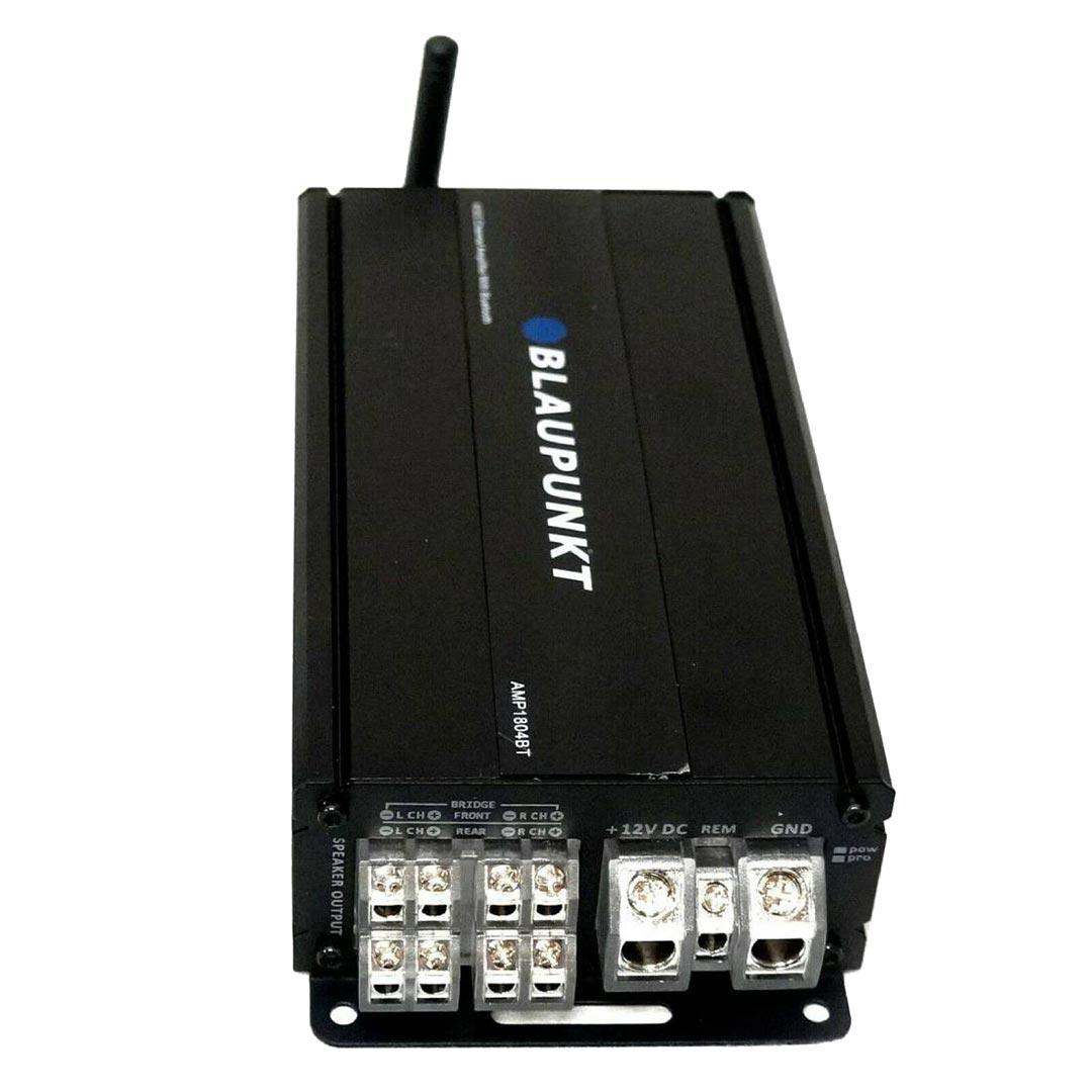 Blaupunkt AMP1804BT 4 Channel Amplifier, 600W RMS/1600W MAX with Bluetooth