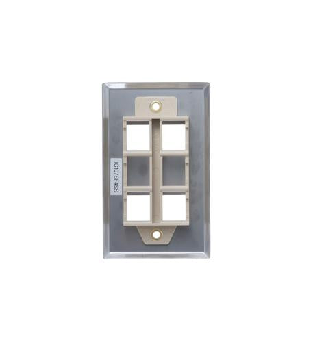 Icc FACE-4-SS Ic107sf4ss - 4port Face Stainless