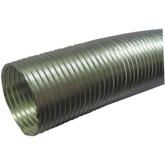 Deflecto A058/5 Semi-Rigid Flexible Aluminum Duct (5" dia x 8ft)