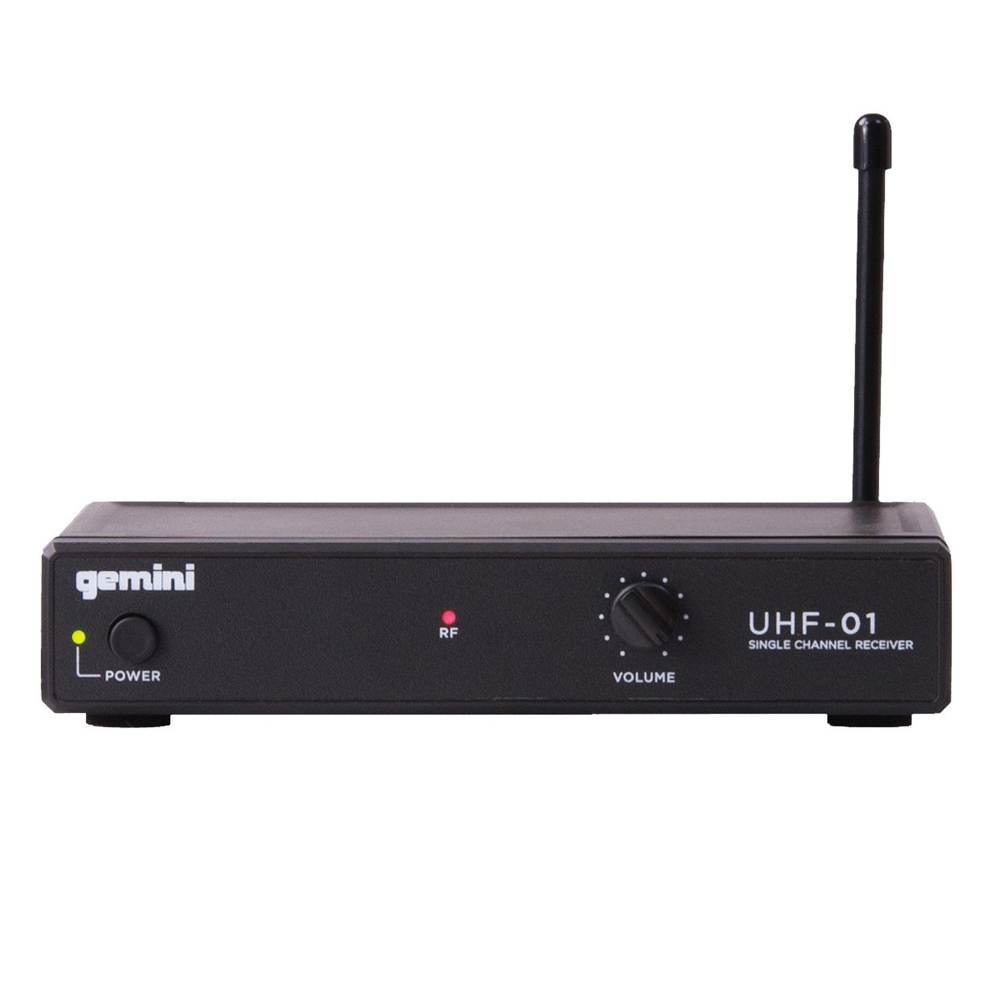 Gemini UHF-01HL-F2 Single-Channel UHF Wireless Mic Sys. w/Headset&Lavaliere Mics
