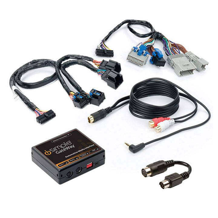 iSimple ISGM535 Dual Auxiliary Audio input interface for select GM Vehicles
