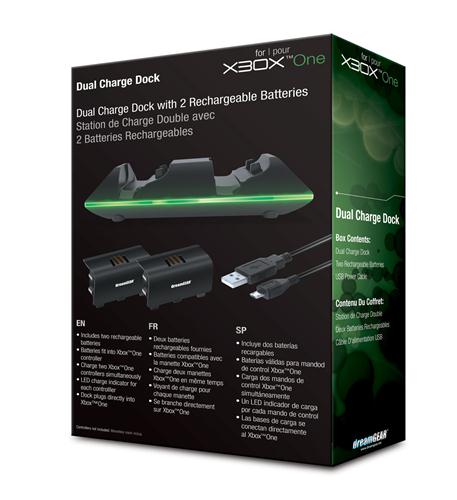 Dreamgear DGXB1-6603 Dual Charging Dock For Xbox One