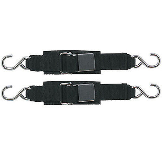 BoatBuckle F12065 Stainless Steel Kwik Lok Transom Tie-Downs (Pair)