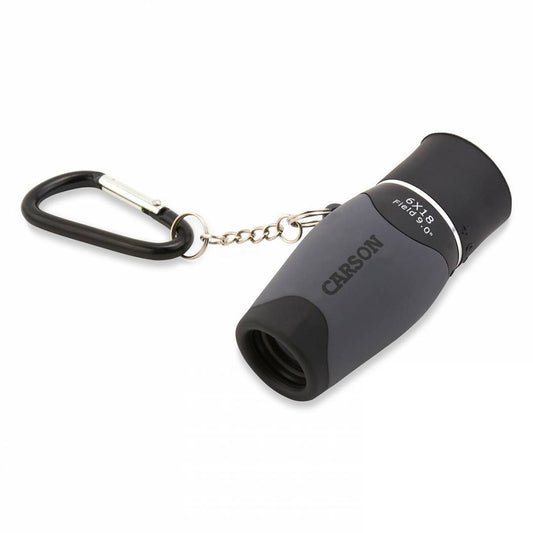 Carson MM618 6 x 18mm Pocket Monocular Caribiner Keychain