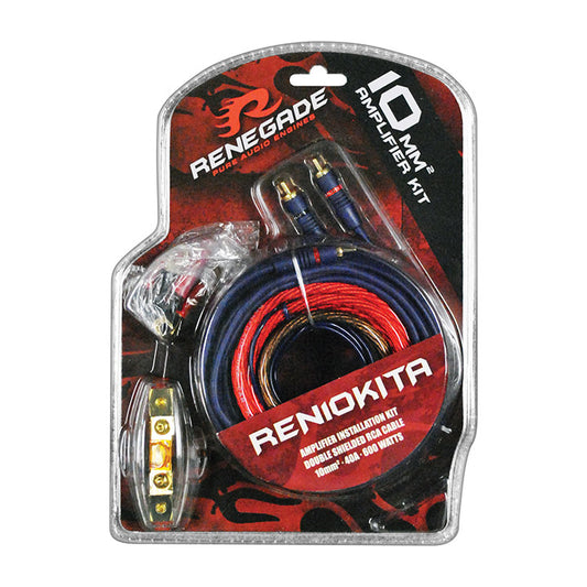 Renegade REN10KITA 8 Gauge Amp Wiring Kit