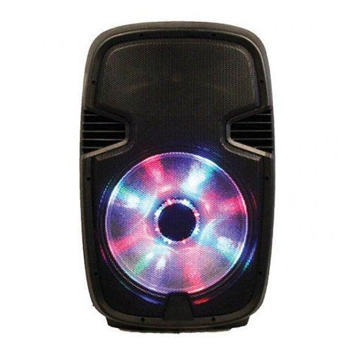 MaxPower MPD15L 15" Woofer with Moon light Built in USB/SD/BT/Mic 3500W max