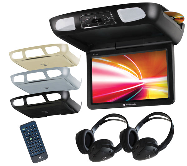 Planet Audio P101ES 10.1" Overhead Monitor w/ DVD Player