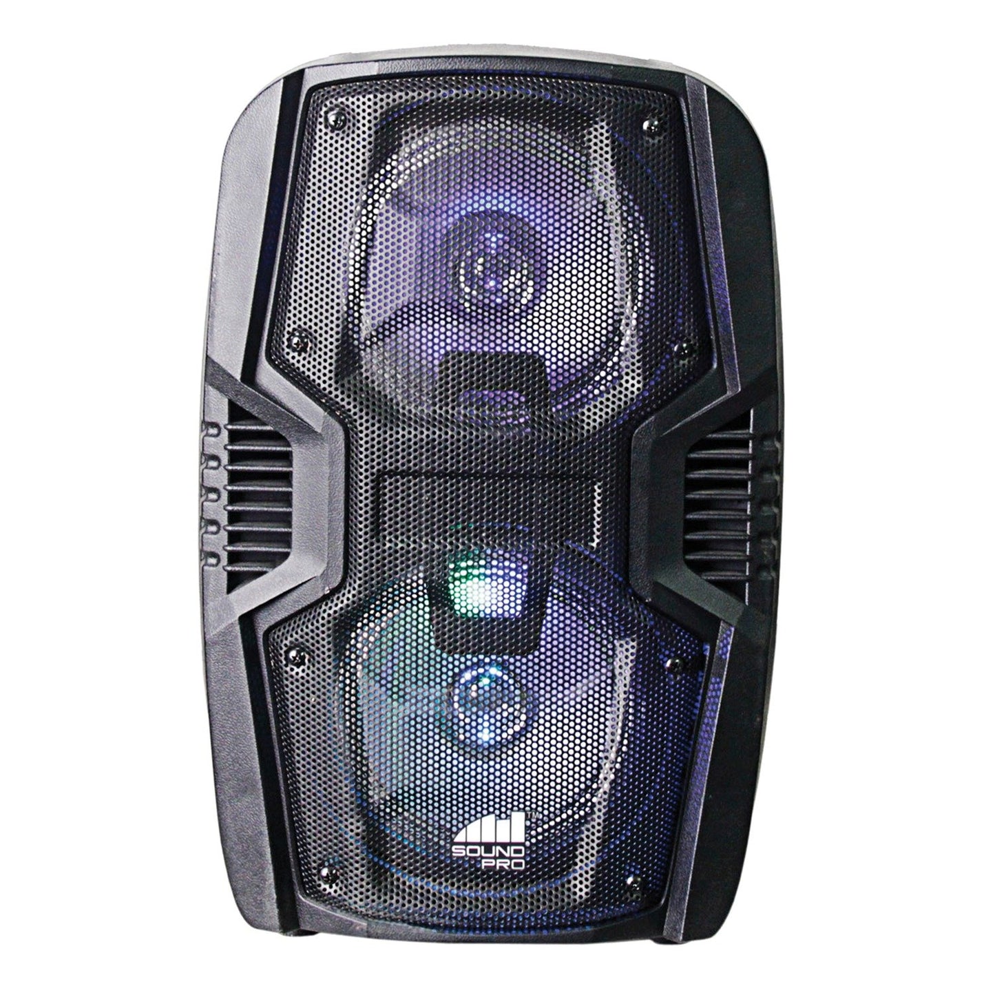 Naxa NDS-6005 Portable 6.5" Dual Party Speakers and Disco Light