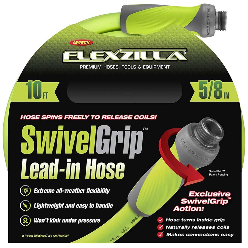 Flexzilla HFZG510YWS Swivelgrip Garden Lead In Hose