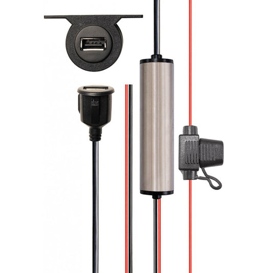 PAC IS4324 Isimple USB Charger with Under Dash Bracket