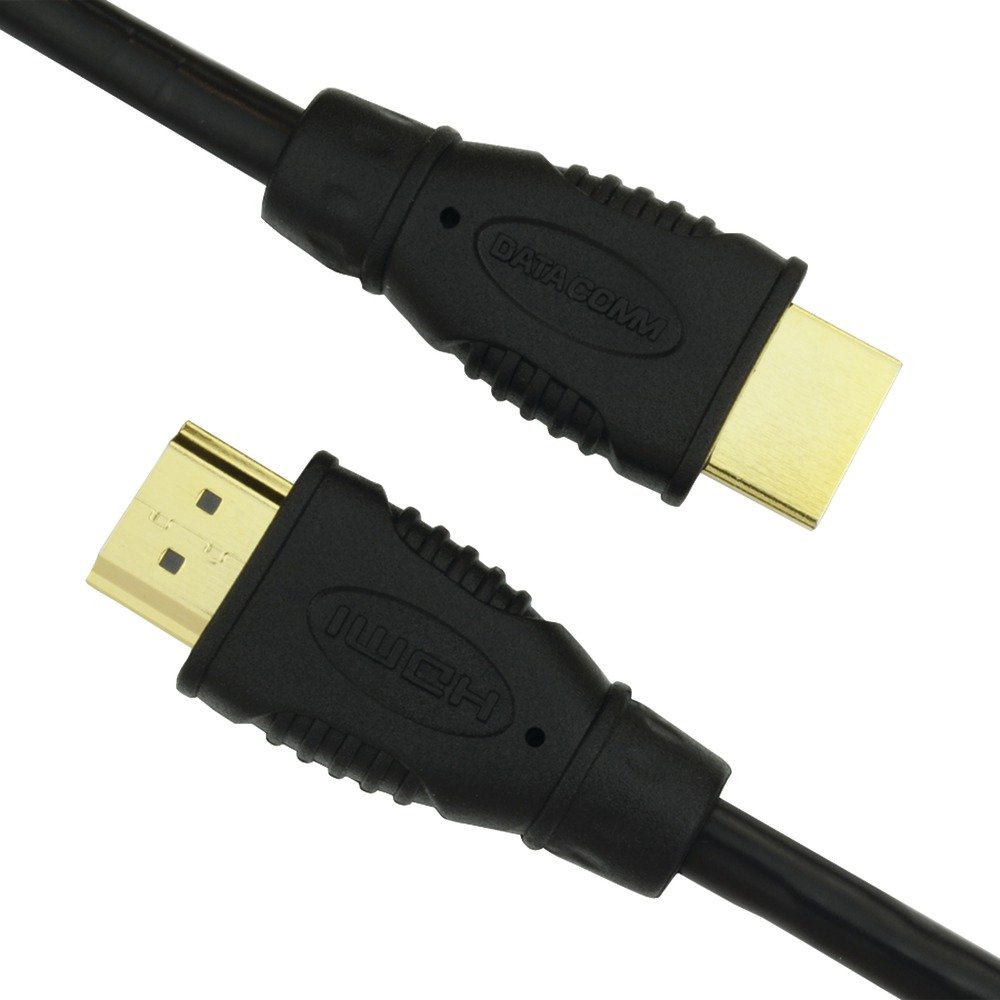 DATACOMM ELECTRONICS 46-1006-BK 10.2Gbps HDMI Cable 6Ft