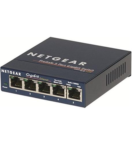 Netgear GS105NA 5 Port Gigabit Desktop Switch