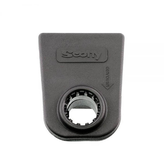 Scotty 0243BK 1-1/4 Rail Mounting Square Adapter