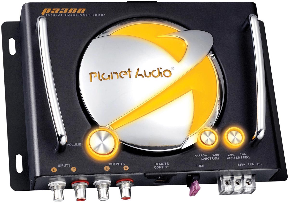 Planet Audio PA300 Bass Generator w/ Remote Sub Level Ctrl