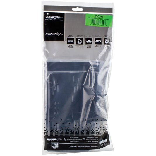 Metra 95-8204 2DIN Install Kit for Toyota Corolla 2003–2008