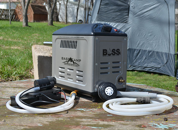 Base Camp F235300 BOSS-XB13 Battery Operated Shower System