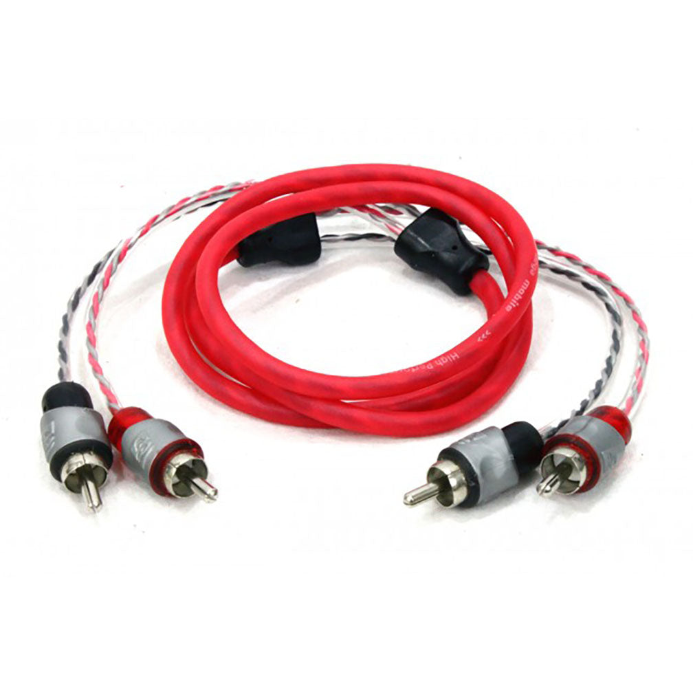 Cerwin Vega CRV6 Vega Series 2ch RCA cable 6ft dual twisted dual milded ends