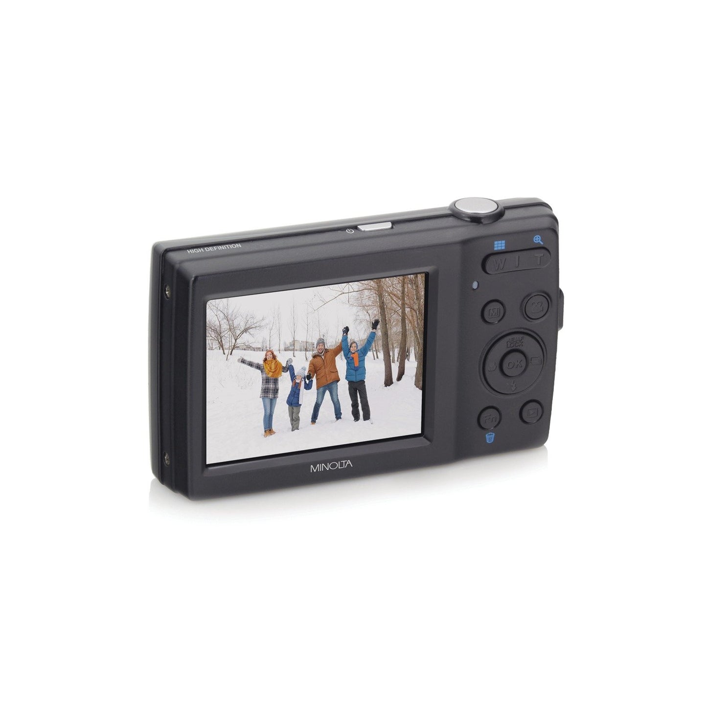 Minolta MN5ZBK 20.0-Megapixel MN5Z HD Digital Camera with 5x Zoom (Black)