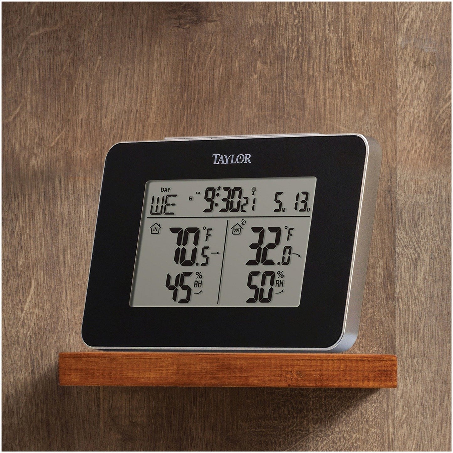 Taylor Precision Products 1731 Indoor/Outdoor Weather Station w/Hygrometer