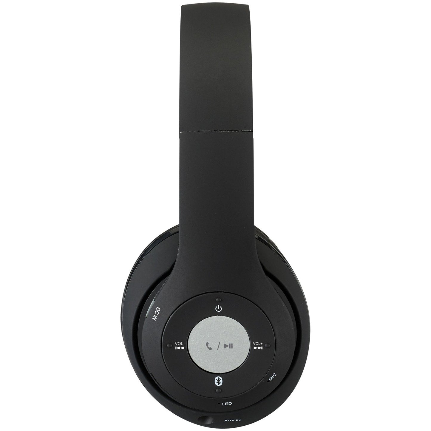 iLive IAHB48MB Bluetooth Over-the-Ear Headphones w/Microphone (Matte Black)