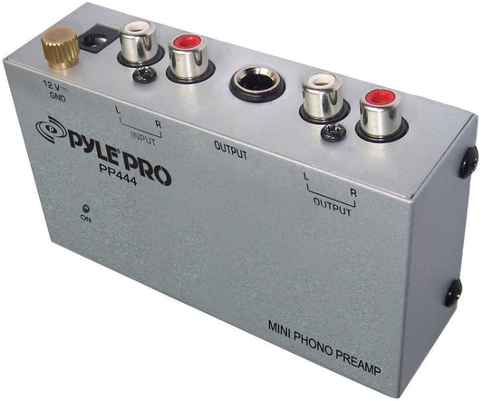 Pyle PP444 Ultra Compact Phono Turntable Preamp