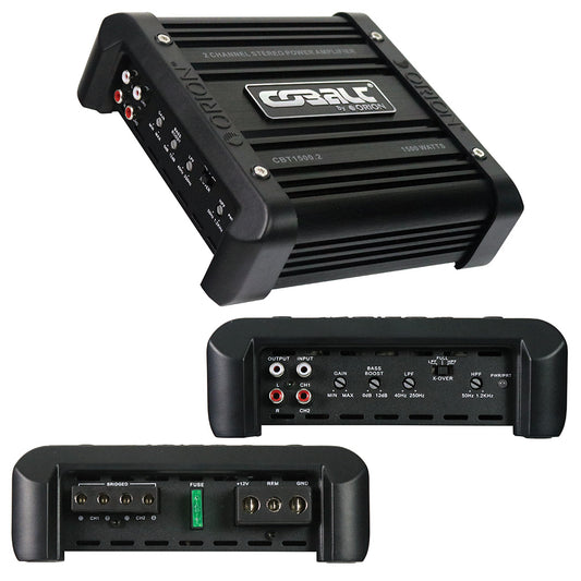 Orion CBT15002 2 Channel Amplifier, 750W RMS/1500W MAX