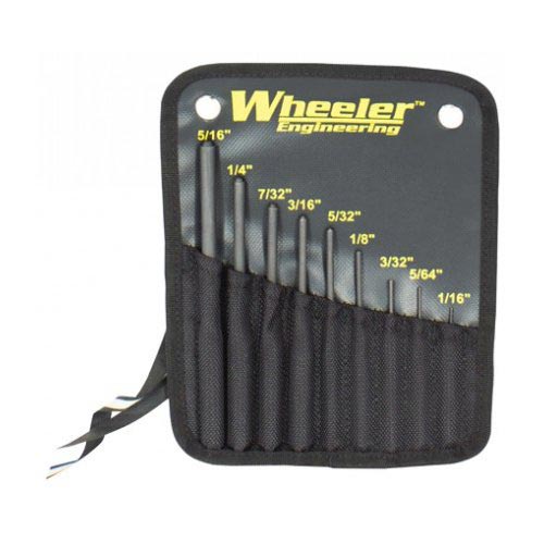 Wheeler Roll Pin Punch Set