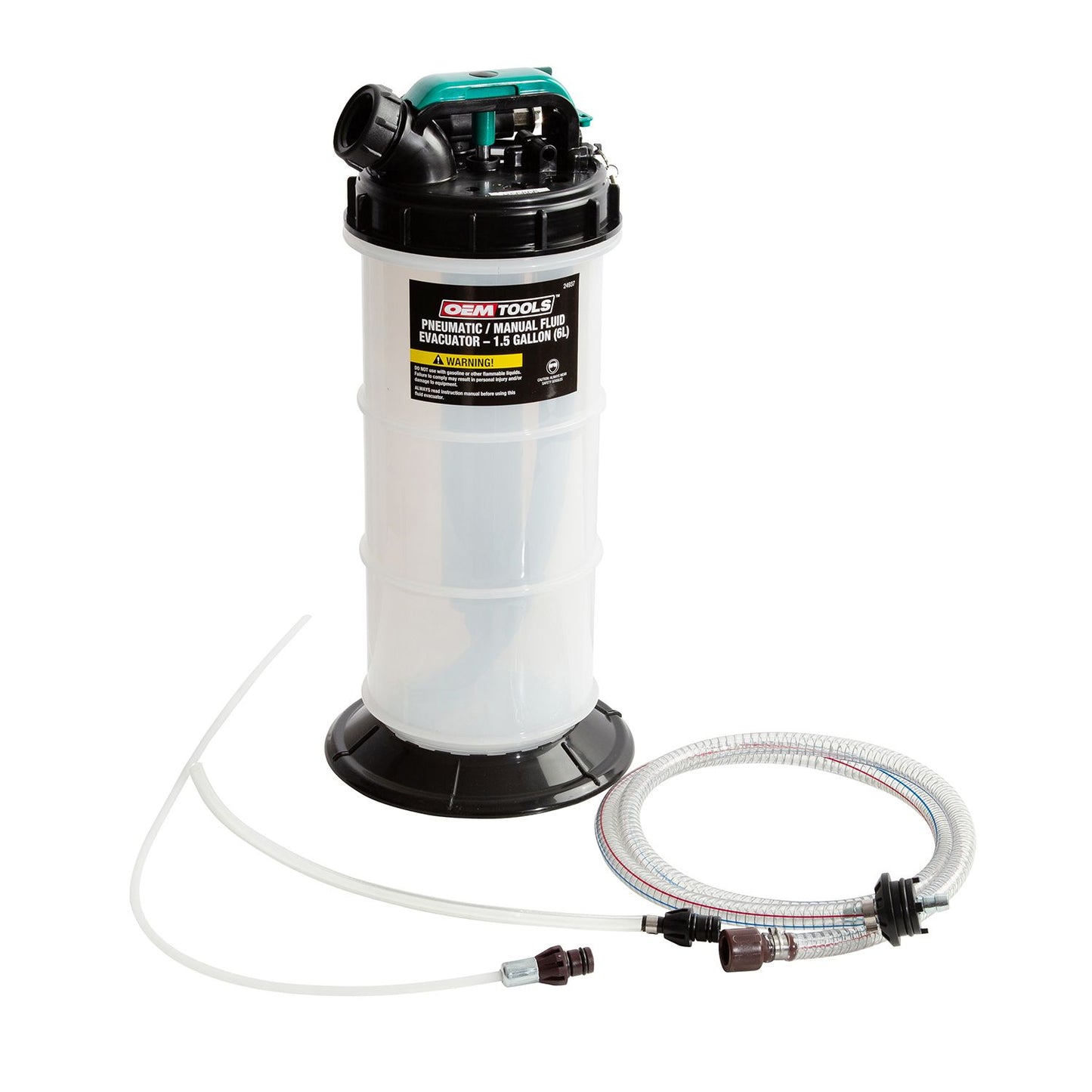 OEM Tools 24937 Pneumatic/Manual Fluid Extractor 1.5 Gallon (6L)