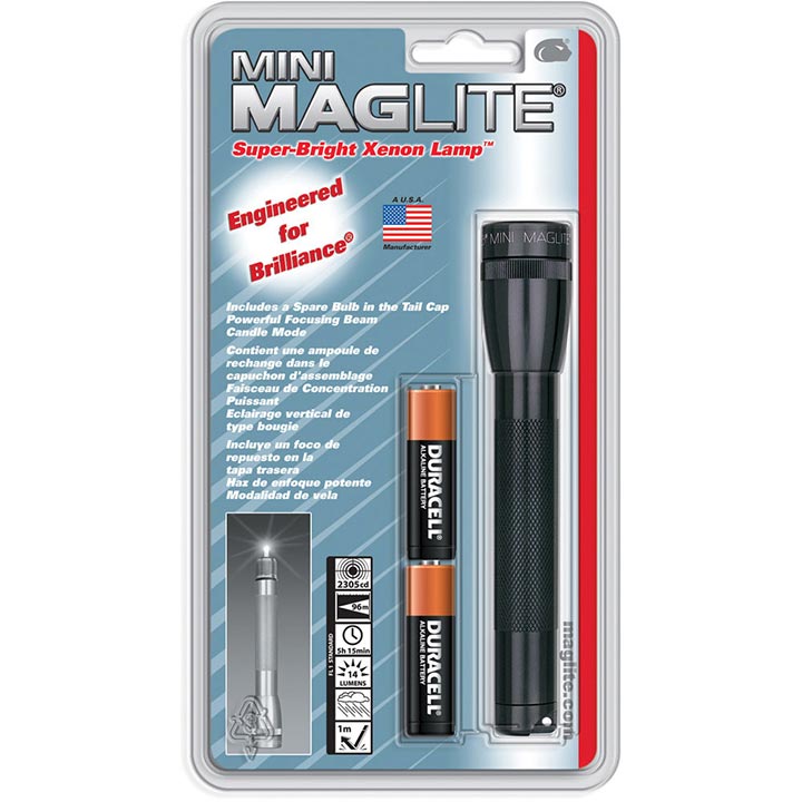 Maglite M2A016 Mini Aa Black
