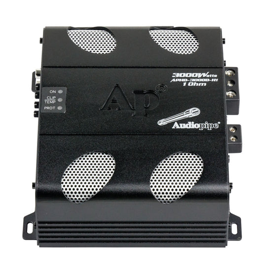 Audiopipe APHD3000DH1 Class D Full Range High Power Amplifier 1 Ohm