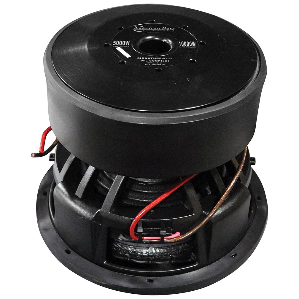 American Bass VFL 12" Woofer 5000W RMS / 10000W Max Dual 1 Ohm Voice Coils