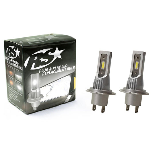 Race RSPNPH7 Sport Plug N Play Super LUX LED Replacement Bulbs  Style H7