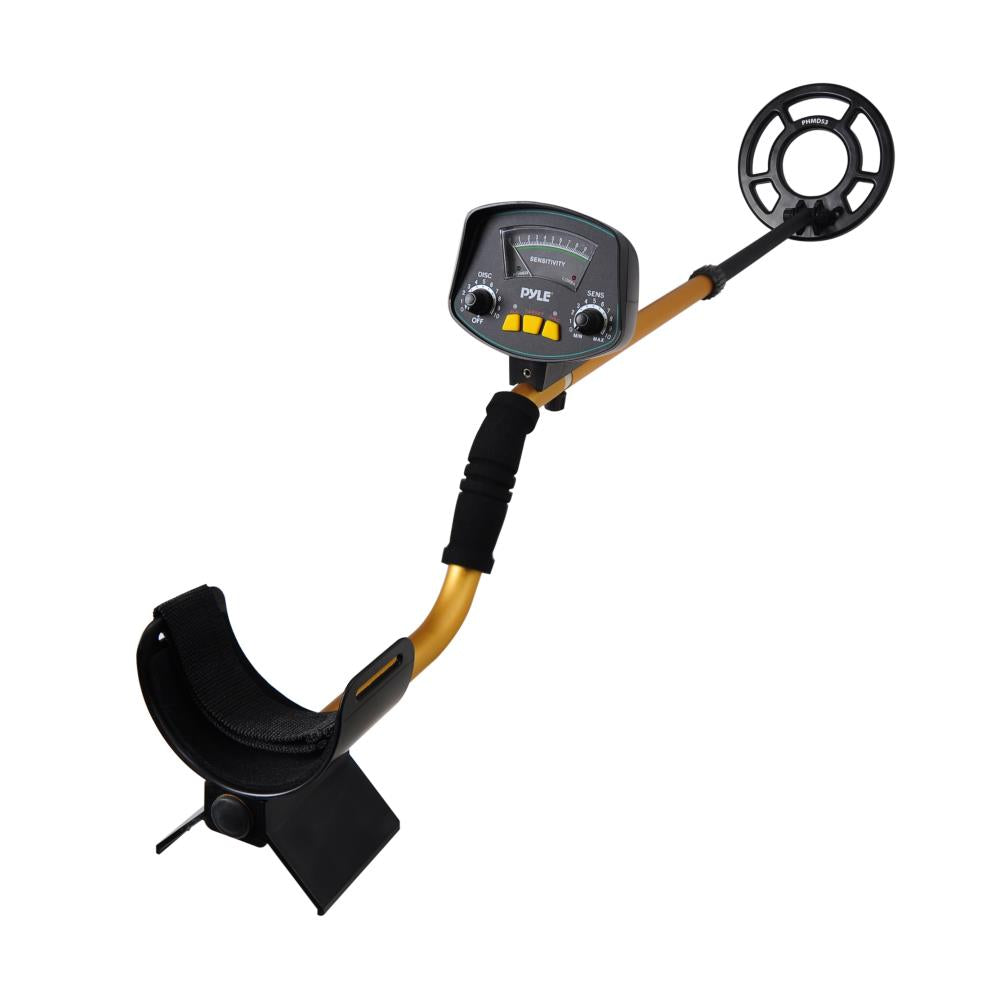 Pyle PHMD53 Metal Detector w/ Waterproof Search Coil & Headphone Jack