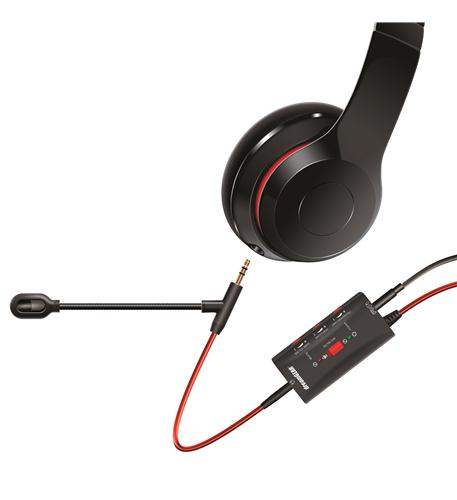 Dreamgear DGUN-2904 Boomchat Headphone Gaming Adapter