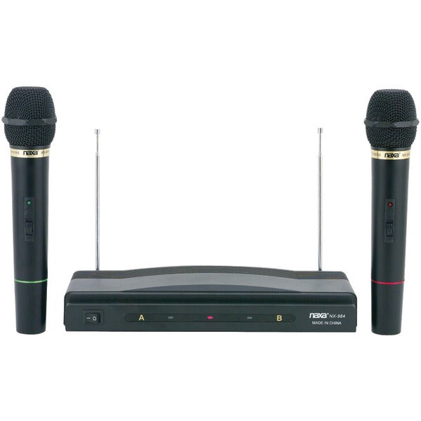 Naxa NAM984 2 Wireless Microphone Setup