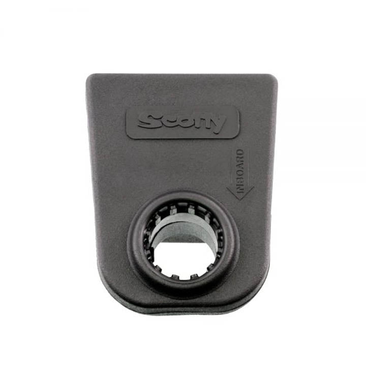 Scotty 0245BK 1-1/4" Rail Mounting Adapter, Black