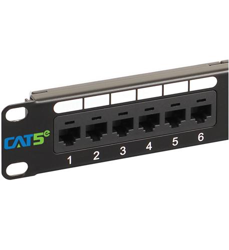 Icc ICMPP0245E Patch Panel, Cat 5e, 24-port, 1 Rms