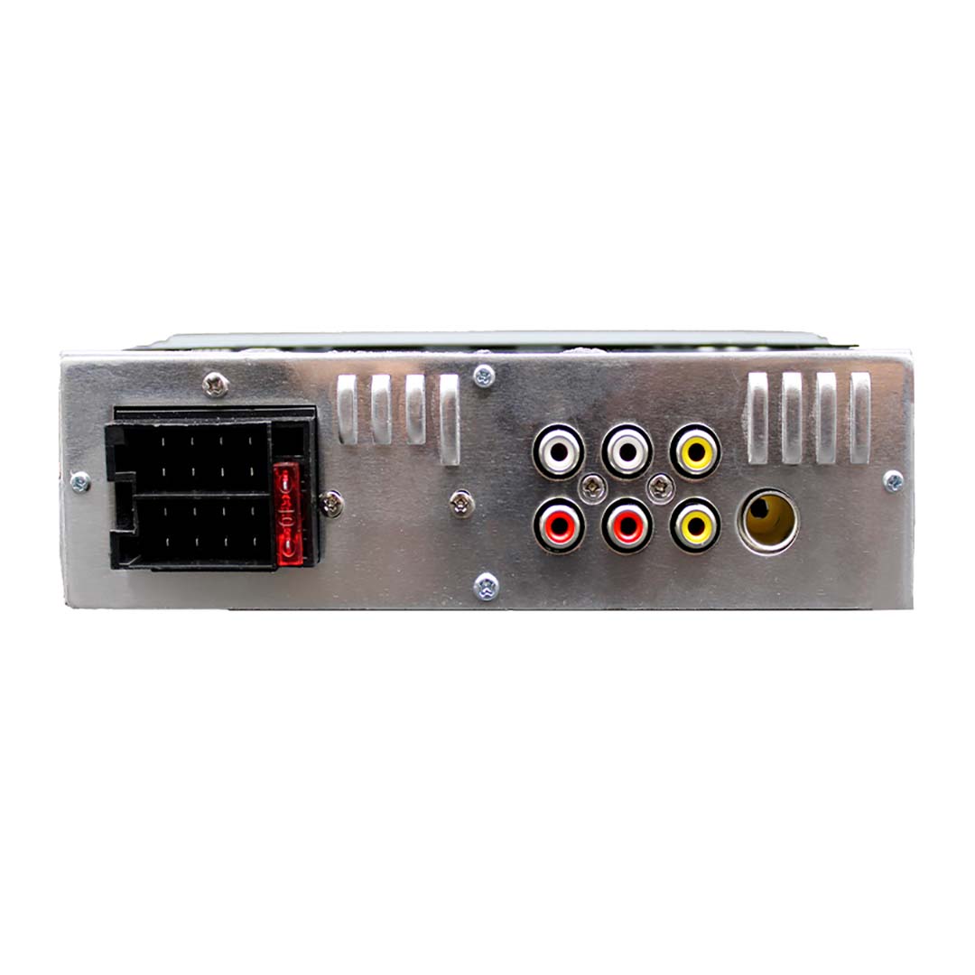 Power Acoustik PL430HB 4.3 Single DIN MECHLESS Fixed Face Receiver w/BT & Remote
