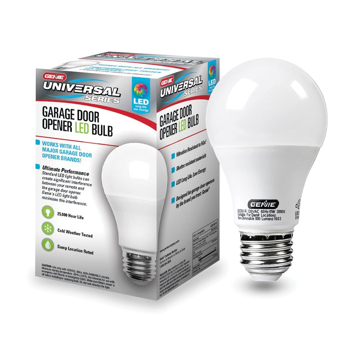 GENIE 40654R Title 20 Approved Garage Door Opener LED Bulb