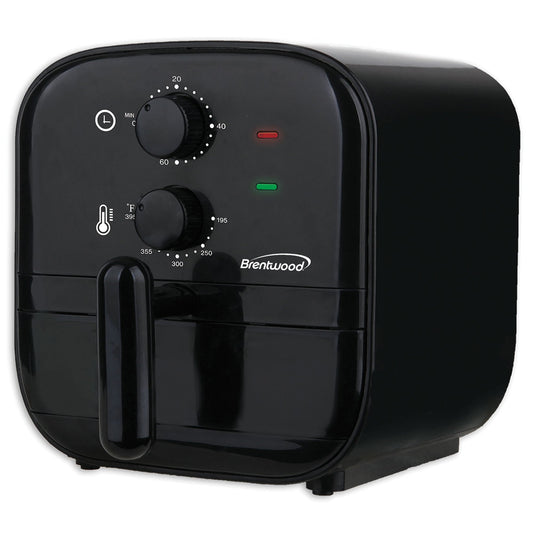 BRENTWOOD APPLIANCES BTWAF100BK 1-Quart 700-Watt Electric Air Fryer (Black)