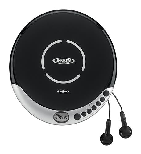 Jensen CD-60R 60 Second Asp Cd Player And Earbuds