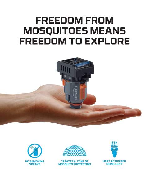 Thermacell Backpacker Mosquito Repeller 16 Hour Pack