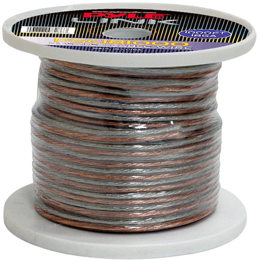 Pyle PSC181000 18 Gauge 1000 ft. Spool of High Quality Speaker Wire