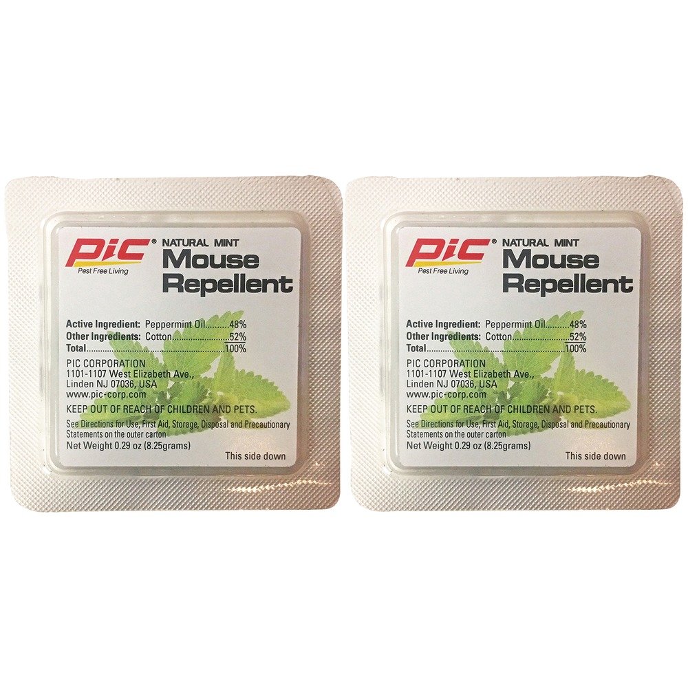 PIC MR-2 Natural Mint Mouse Repellent, 2-Count