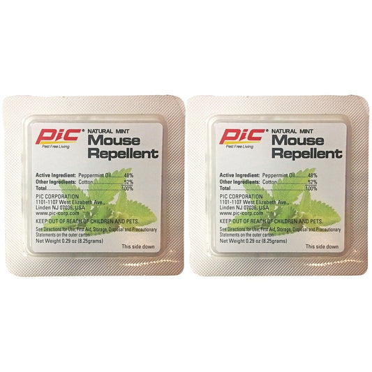 PIC MR-2 Natural Mint Mouse Repellent, 2-Count