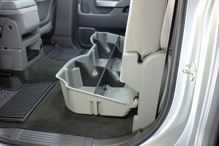 Du-Ha 10301GY Under Seat Storage For 14-18 Chevrolet GMC Silverado Sierra