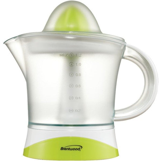 Brentwood Appl. J-17 40oz Electric Citrus Juicer (Clear)