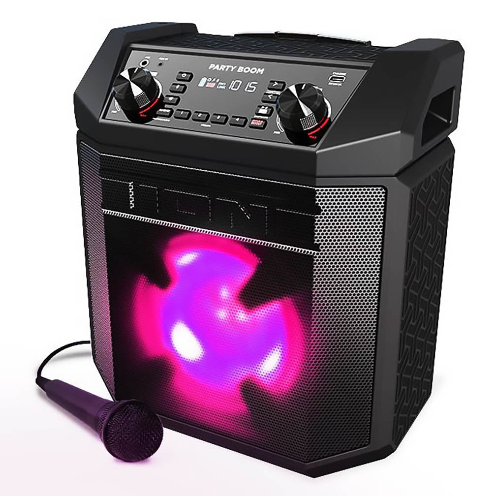 Ion PARTYBOOM High-Power Rechargeable Speaker With Lights