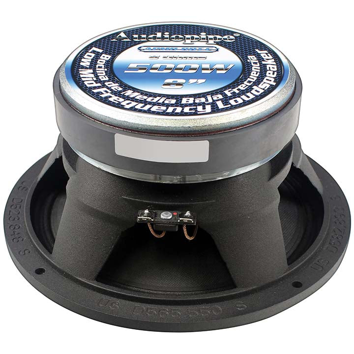Audiopipe APMB8BTC 8" 500 Watt Mid Bass Car Speaker